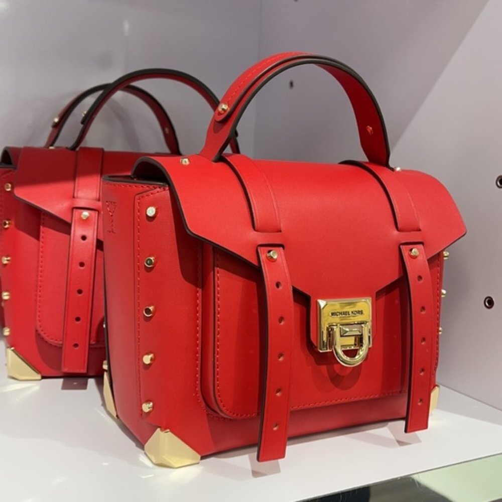 Michael Kors Manhattan Medium School Satchel - Picture 3 of 16